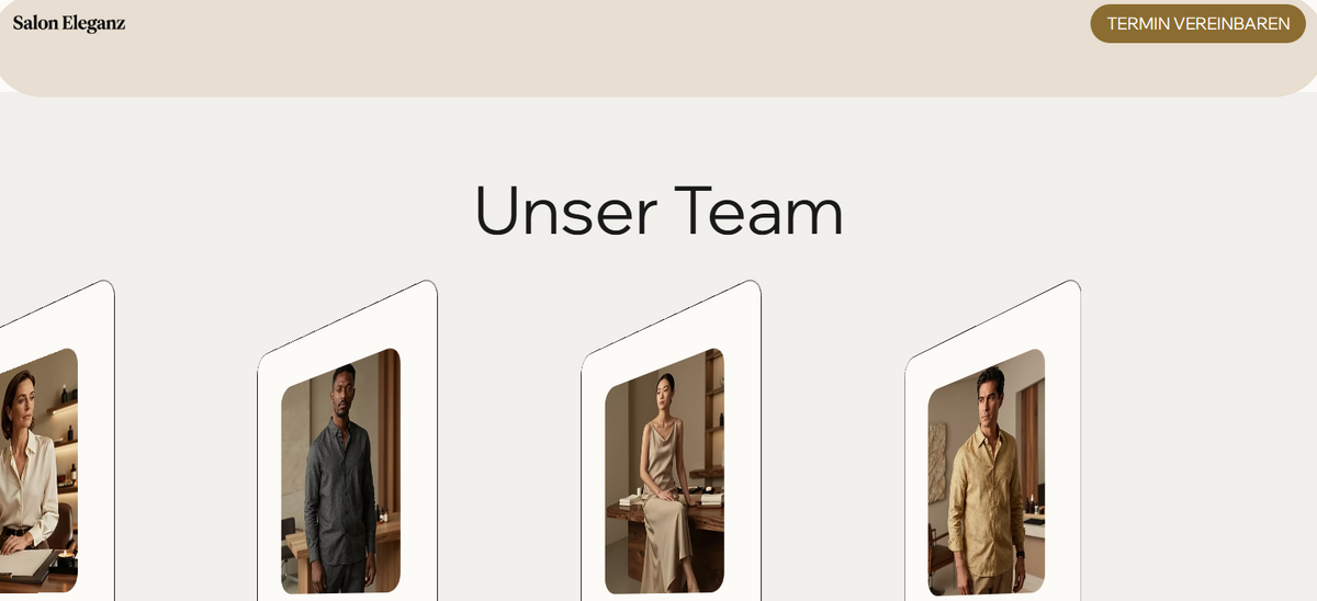 Professionelle Friseursalon-Website – Modernes Webdesign mit Online-Terminbuchung | VISION TK