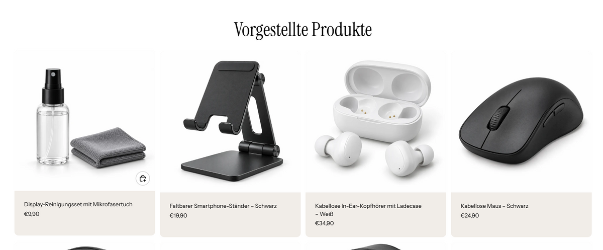 Technik-Online-Shop – Moderne Shop-Vorlage