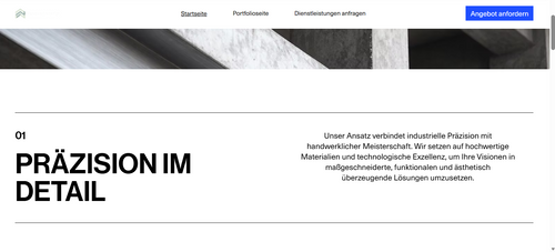 Professionelle Handwerker-Website – Modernes Webdesign | VISION TK