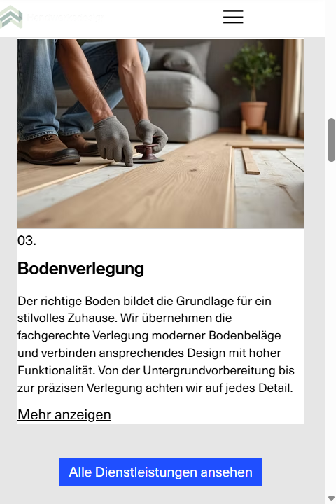 Professionelle Handwerker-Website – Modernes Webdesign | VISION TK