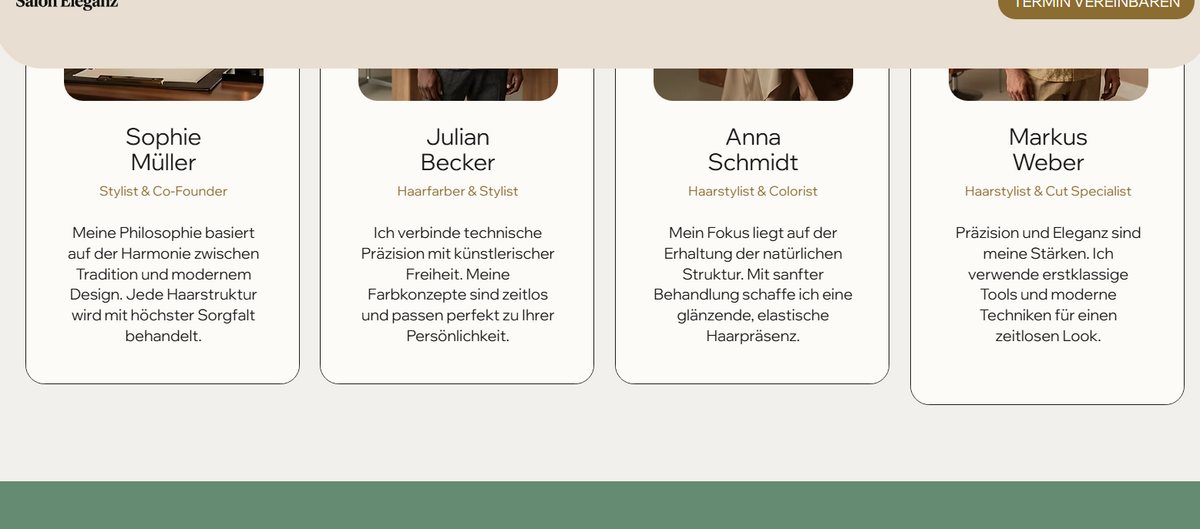 Professionelle Friseursalon-Website – Modernes Webdesign mit Online-Terminbuchung | VISION TK