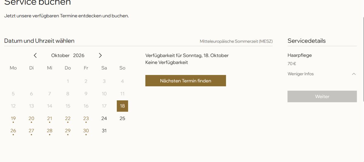 Professionelle Friseursalon-Website – Modernes Webdesign mit Online-Terminbuchung | VISION TK