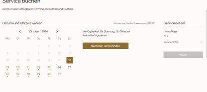 Professionelle Friseursalon-Website – Modernes Webdesign mit Online-Terminbuchung | VISION TK