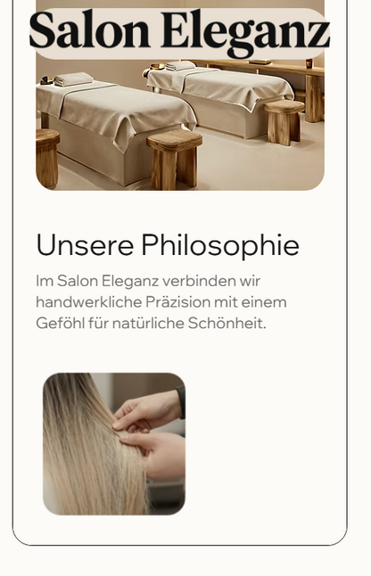 Professionelle Friseursalon-Website – Modernes Webdesign mit Online-Terminbuchung | VISION TK