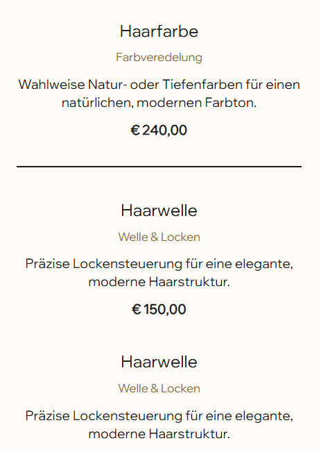 Professionelle Friseursalon-Website – Modernes Webdesign mit Online-Terminbuchung | VISION TK
