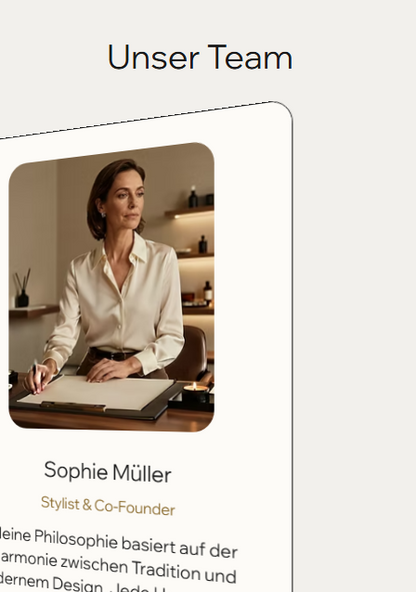 Professionelle Friseursalon-Website – Modernes Webdesign mit Online-Terminbuchung | VISION TK