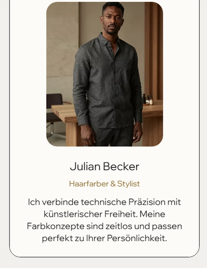 Professionelle Friseursalon-Website – Modernes Webdesign mit Online-Terminbuchung | VISION TK