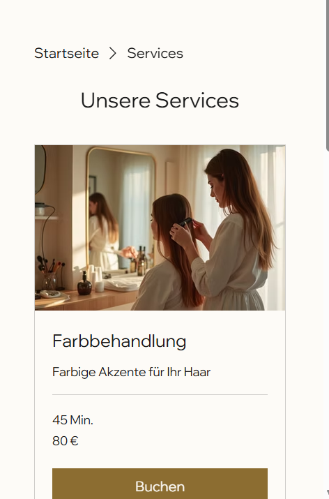 Professionelle Friseursalon-Website – Modernes Webdesign mit Online-Terminbuchung | VISION TK