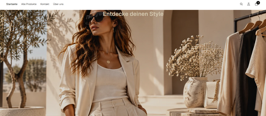 Mode-Online-Shop – Moderne Shop-Vorlage